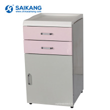 SKS007-1 Cabinets de tiroir de chevet d&#39;hôpital en plastique